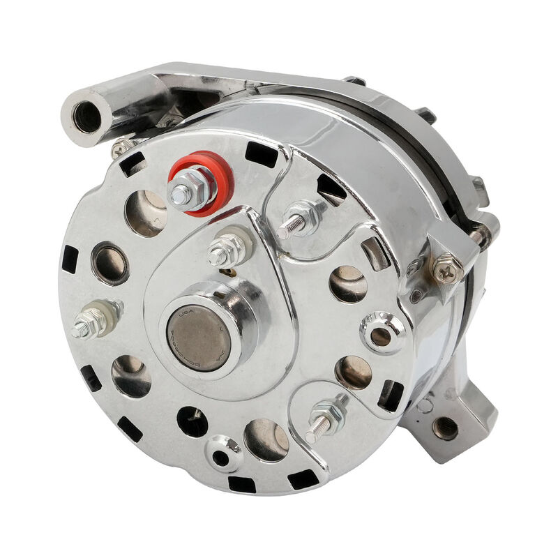 ALTERNATOR FORD EARLY-MOUNT EXT-REG 100AMP CHROME