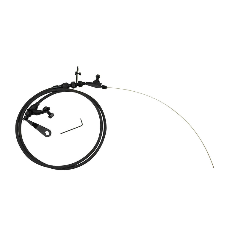 CABLE KICKDOWN KIT C6 FLEXIBLE - BLACK