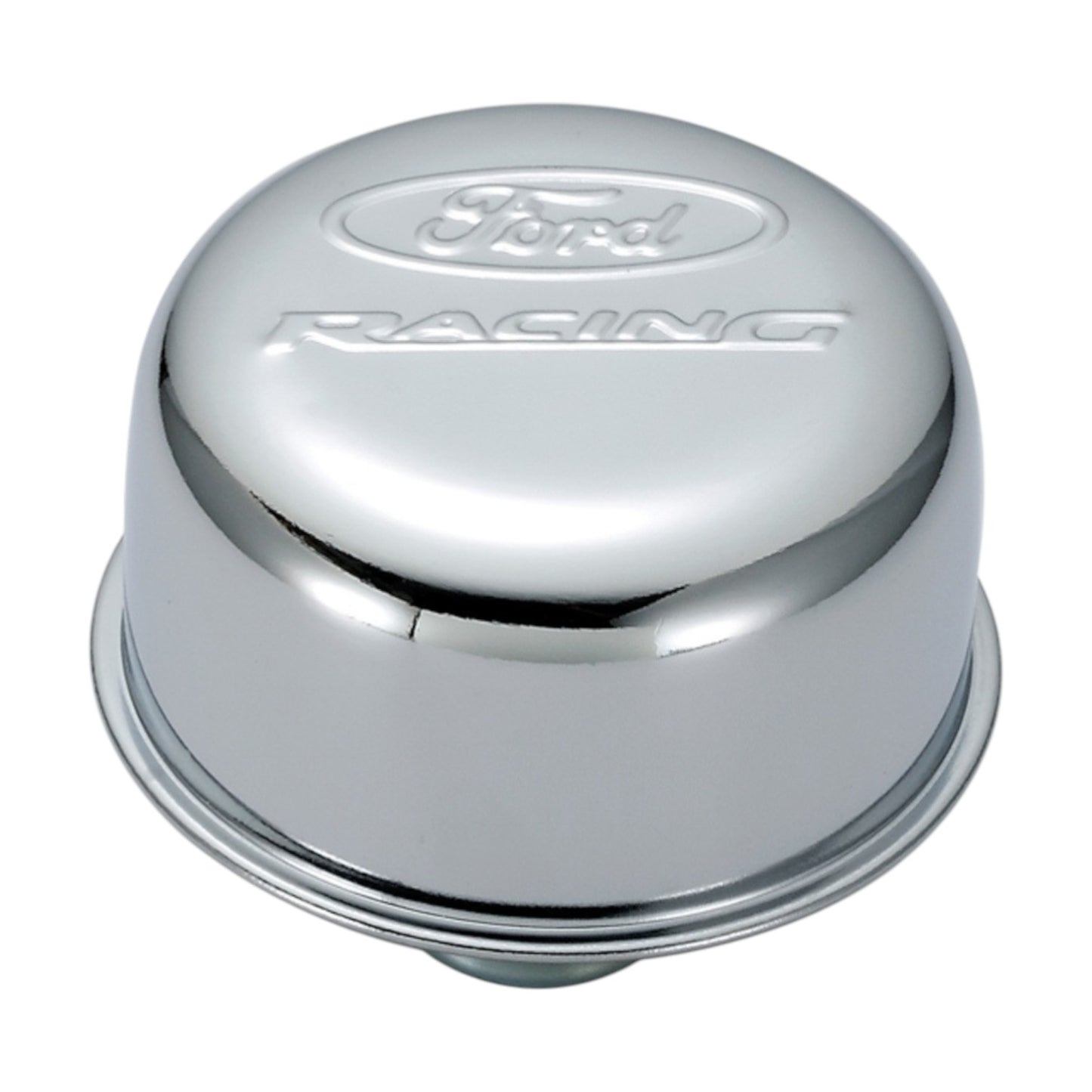 BREATHER/OIL CAP ENGINE PUSH-IN CHROME - FORD RACING