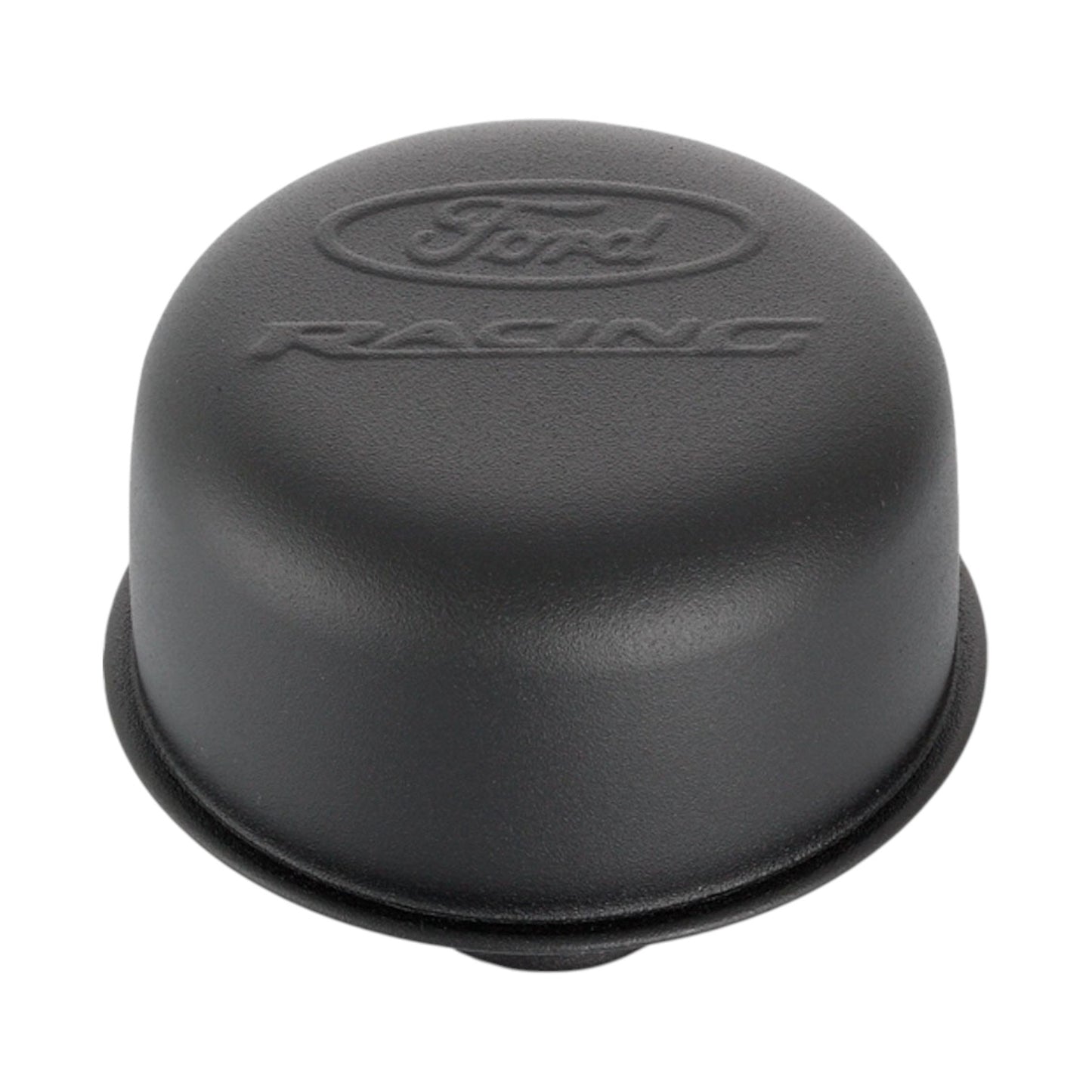 BREATHER/OIL CAP ENGINE PUSH-IN - BLACK- FORD RACING