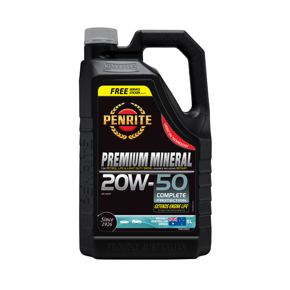 OIL ENGINE PENRITE 20W-50 EVERYDAY 5L