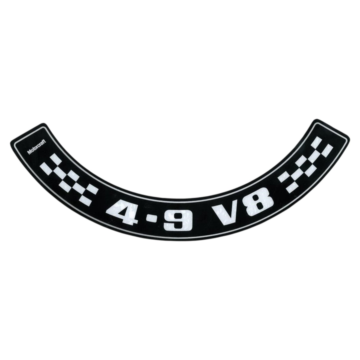 DECAL AIRCLEANER V8 4.9 XC
