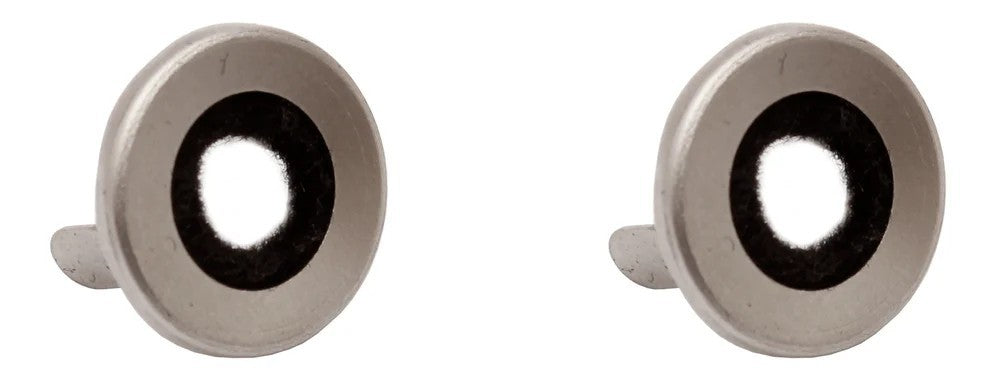 SURROUND DOOR LOCK KNOB S/STEEL XW-C/ZC-H/P5-6 - PAIR - CONCOURS