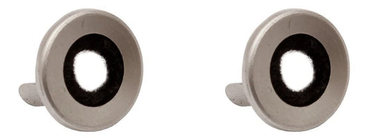 SURROUND DOOR LOCK KNOB S/STEEL XW-C/ZC-H/P5-6 - PAIR - CONCOURS