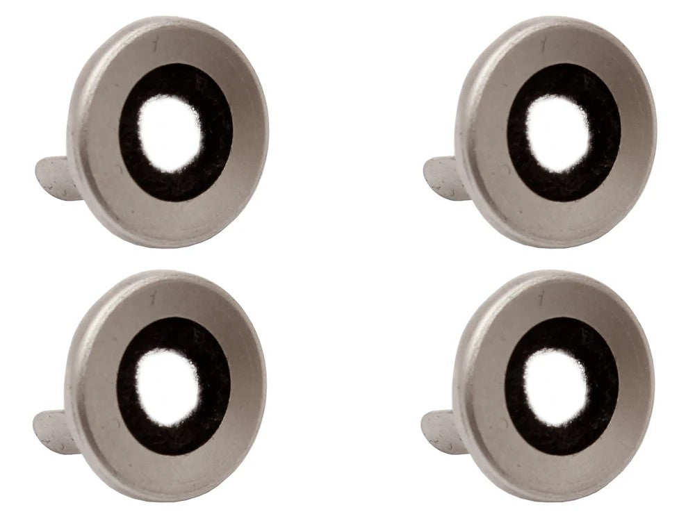 SURROUND DOOR LOCK KNOB S/STEEL XW-C/ZC-H/P5-6 - SET OF 4 - CONCOURS