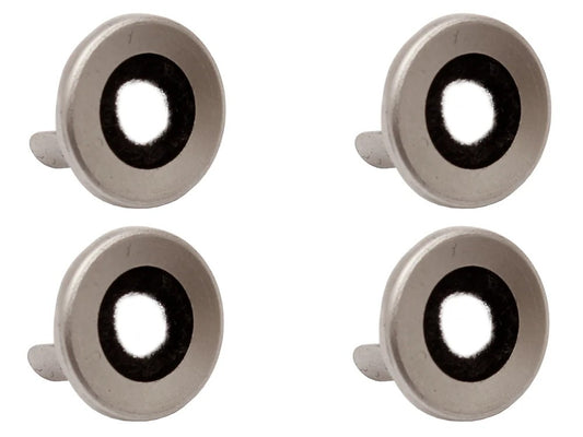 SURROUND DOOR LOCK KNOB S/STEEL XW-C/ZC-H/P5-6 - SET OF 4 - CONCOURS
