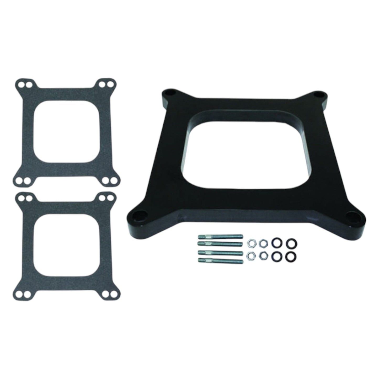CARBURETTOR SPACER 4BBL SQ/BORE 1/2in OPEN BAKERLITE