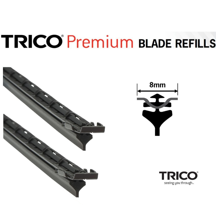 WIPER BLADE XK-F/ZA-L/P5-FE STEEL BACKED - GENUINE TRICO - PAIR
