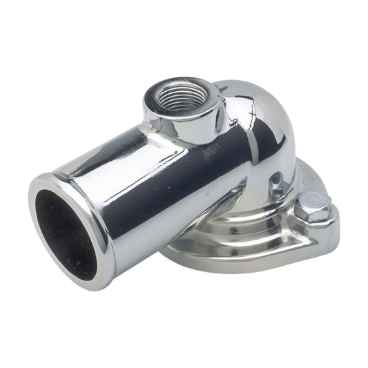 THERMOSTAT HOUSING 429-460 CHROME
