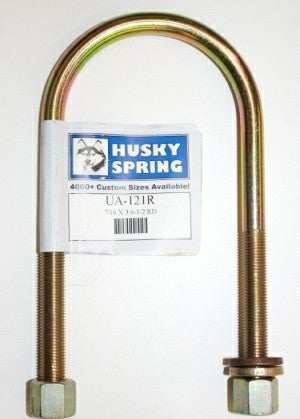U-BOLT DIFF TO LEAF SPRING 3in x 6.5in INC NUTS - EACH