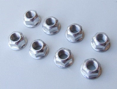 U-BOLT NUTS - CORRECT FORD TYPE - 7/16 UNF (SET OF 8)