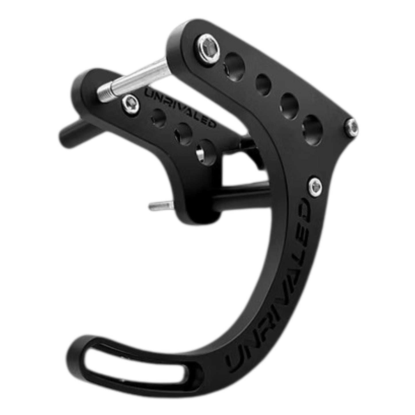 BRACKET SET ALTERNATOR CLEVELAND LOW-MOUNT BILLET BLACK - UNRVLD