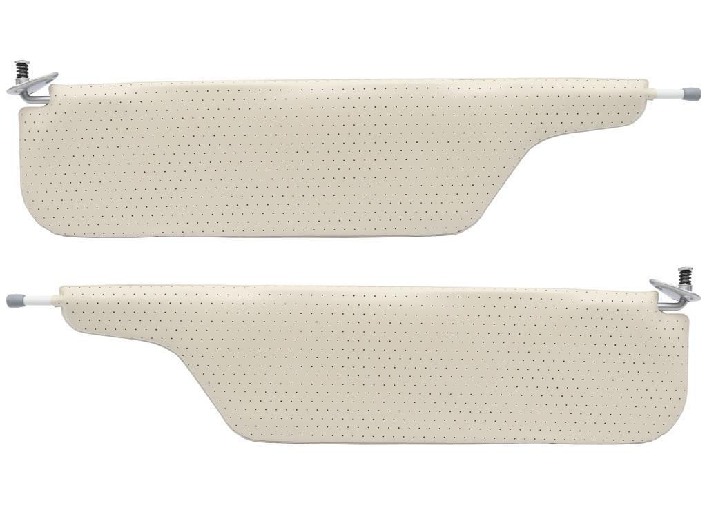 SUNVISORS XT-Y PERFORATED WHITE INC-PIVOTS - PAIR