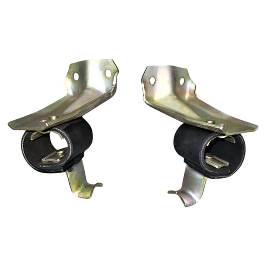 EXHAUST BRACKET XYGT (CAN USE ON XR-Y) - REAR - TWIN TAILPIPE - PAIR