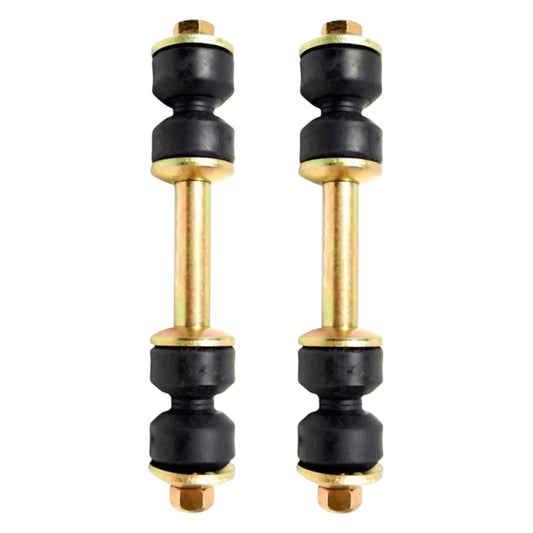 SWAY BAR LINK BOLT KIT XR-F/ZA-L/P5-FE FRONT & XY-D/ZH-J/P6-FC REAR GOLD - PAIR - DOES 1 SWAY BAR (INC RUBBER BUSHES)
