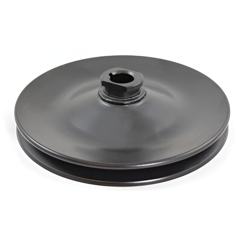 PULLEY SAGINAW POWER STEER PUMP KEYWAY TYPE (BLACK) SUIT V8 CONVERSION