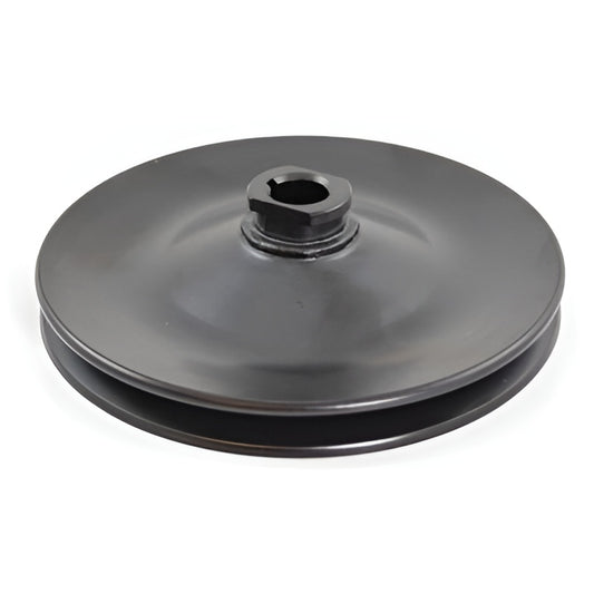 PULLEY SAGINAW POWER STEER PUMP KEYWAY TYPE (BLACK) SUIT V8 CONVERSION