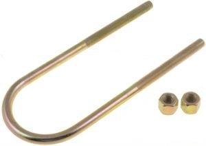 U-BOLT DIFF TO LEAF SPRING 2.8 TUBE x 8in INC NUTS - EACH