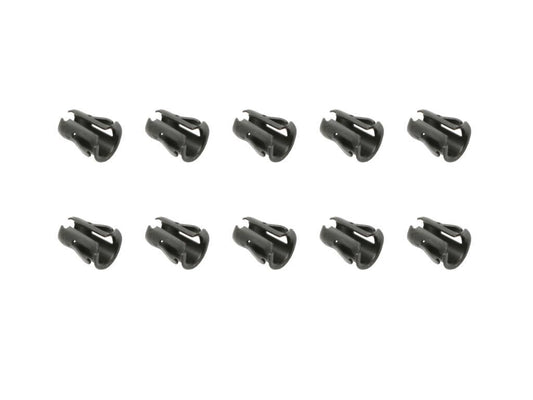 BADGE RETAINING CLIP PUSH IN 5/32 HOLE-1/8 PIN - 10 PACK
