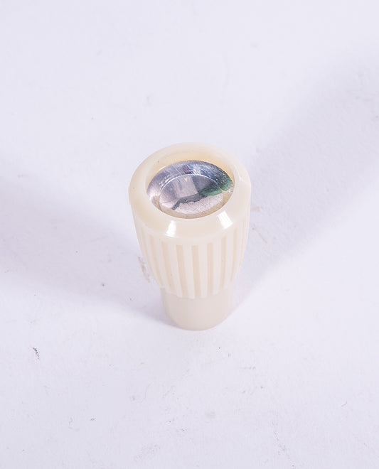 KNOB CHOKE/DEFROST/TEMP CABLE, IVORY WITH SILVER INSERT