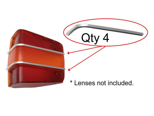 LENSE TAIL LIGHT XW ALLOYS ONLY -SET4-