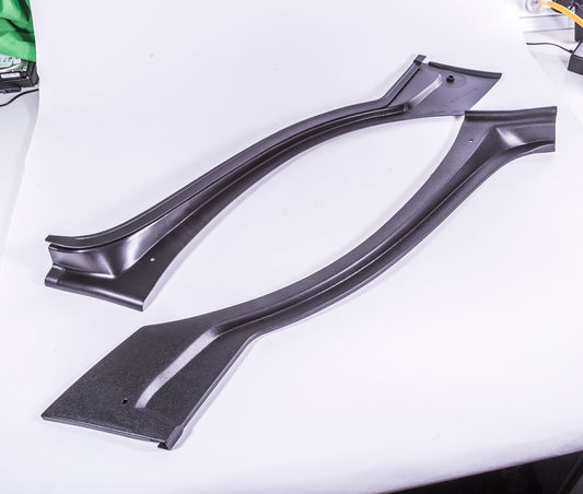 MOULD INTERIOR DOGLEG XR-Y SEDAN BLACK - PAIR