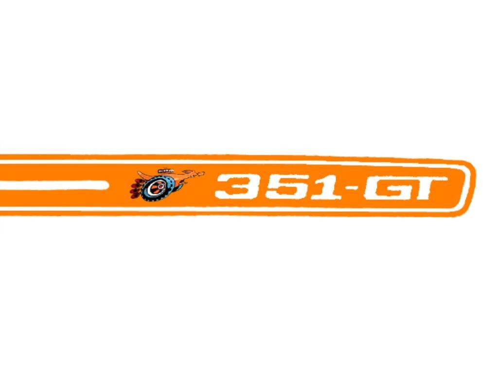 STRIPE KIT XY GT REFLECTIVE ORANGE