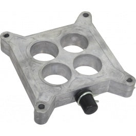 CARB SPACER XR-W GT 4BBL SQ/BORE 1in 4-HOLE ALLOY (WITH PCV OUTLET)