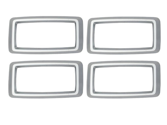 SURROUNDS DOOR HANDLE INNER XA-B CHROME SET OF 4