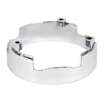 STEERING WHEEL LOWER COLLAR 64-66 USA GT TYPE STEERING WHEEL - CHROME LOWER PIECE (TALL TYPE)