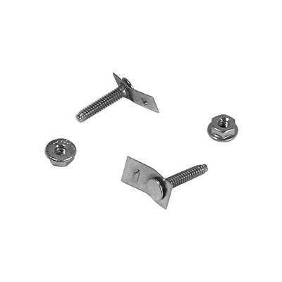 STUD CLIP & HEX NUTS (SLIDE IN) XK-C RADIOS/XK-Y SPEAKERS/DEMIST VENT TO DASH - PAIR