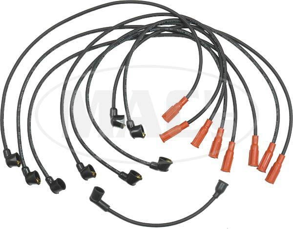 PLUG LEAD SET AUTOLITE CLEVELAND XW-A - EXACT REPRO