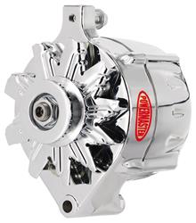 ALTERNATOR 150A INTERNAL-REG,CHROME,SUIT MOST 60-EARLY 80s FORDS (SINGLE 3in LEG)