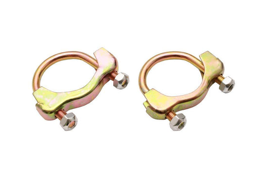 EXHAUST CLAMP 2-1/4in XW-B TWIN CONCOURS PAIR