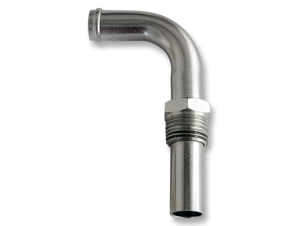 FITTING HEATER HOSE OUTLET 351W 90DEG CONCOURSE - SHORT TYPE