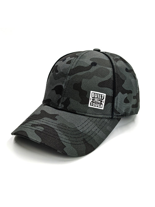 FORD CAP - BUILT FORD TOUGH - CAMO BASEBALL STYLE