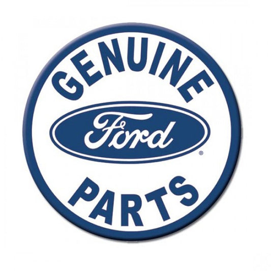 SIGN GENUINE FORD PARTS -METAL-